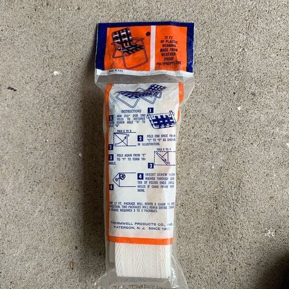 Frost King Lawn Furniture Webbing 17 Feet *New* - Picture 3 of 5